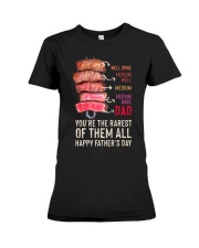 Dad Is The Rarest Premium Fit Ladies Tee tile