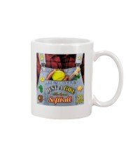 Just A Girl Who Loves Softball Mug tile
