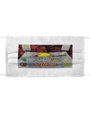 Just A Girl Who Loves Softball Mask tile