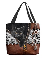 Cat Brown All-over Tote front