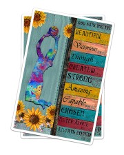 Volleyball-Says You Are Beautiful Sticker tile