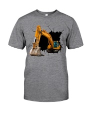 Excavator Crack 19 Classic T-Shirt front