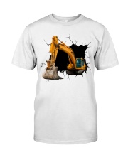 Excavator Crack 19 Classic T-Shirt tile