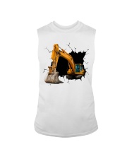 Excavator Crack 19 Sleeveless Tee tile