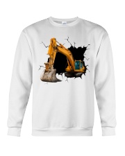 Excavator Crack 19 Crewneck Sweatshirt tile