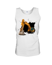 Excavator Crack 19 Unisex Tank tile
