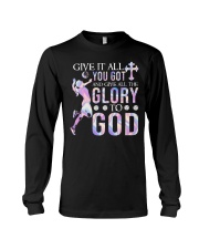 Volleyball - Give All The Glory To God Long Sleeve Tee tile