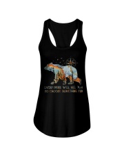 Camping Everything Will Kill You Ladies Flowy Tank tile