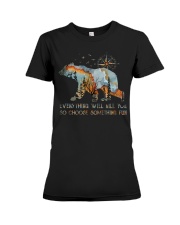 Camping Everything Will Kill You Premium Fit Ladies Tee tile
