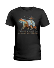 Camping Everything Will Kill You Ladies T-Shirt tile