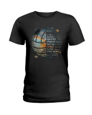 Volleyball You Are Beautiful Ladies T-Shirt tile