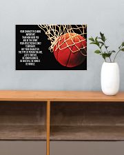 Basketball - Your Character Poster 17x11 Poster poster-landscape-17x11-lifestyle-24