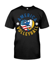 Volleyball - America Volleyball Premium Fit Mens Tee tile