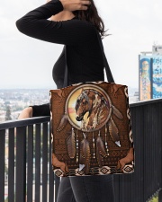 Native Horse All-over Tote aos-all-over-tote-lifestyle-front-05