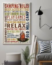 Camping - Camping Rules 11x17 Poster lifestyle-poster-1