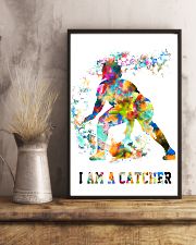 Softball - I Am A Catcher 11x17 Poster lifestyle-poster-3