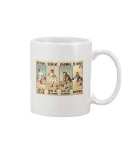 Baseball - Be Strong Poster Mug tile