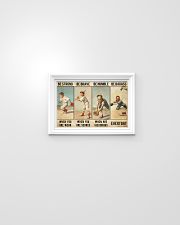 Baseball - Be Strong Poster 17x11 Poster poster-landscape-17x11-lifestyle-02