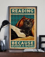Reading Because Murder Is Wrong 11x17 Poster lifestyle-poster-2