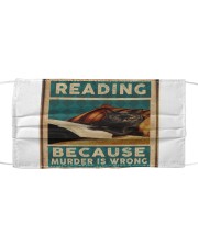 Reading Because Murder Is Wrong Mask tile