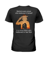 Behind Every Girl Scout 2 Sides Ladies T-Shirt tile