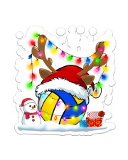 Volleyball Christmas Sticker tile