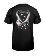 Baseball - I Choose You 2 Sides Classic T-Shirt back
