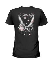 Baseball - I Choose You 2 Sides Ladies T-Shirt tile