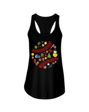 Softball - Christmas Ball Ladies Flowy Tank tile