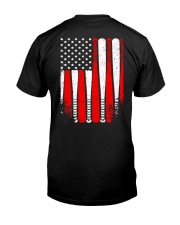 Baseball - Baseball Dad 2 Sides Classic T-Shirt back