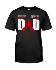Baseball - Baseball Dad 2 Sides Premium Fit Mens Tee tile