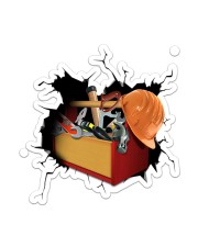 Carpenter Crack Sticker - Single (Vertical) front