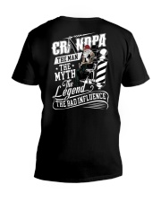 Barber - Grandpa V-Neck T-Shirt tile