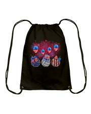 Volleyball Independent Day Drawstring Bag tile