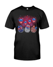 Volleyball Independent Day Classic T-Shirt front