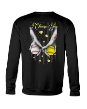 Softball Baseball - I Choose You 2 Sides Crewneck Sweatshirt tile