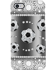 Soccer - Silver Phonecase Phone Case i-phone-8-case