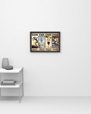 Running Be Strong 17x11 Poster poster-landscape-17x11-lifestyle-04