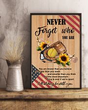 Softball - Never Forget 11x17 Poster lifestyle-poster-3