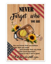 Softball - Never Forget Sticker tile