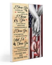 Boxing I Choose You Gallery Wrapped Canvas Prints tile