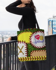 I Love Softball All-over Tote aos-all-over-tote-lifestyle-front-05