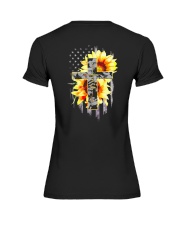 Jesus 2 Sides Premium Fit Ladies Tee tile
