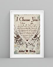 Skull - I Choose You Poster 11x17 Poster lifestyle-poster-5