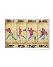 Softball - Be Strong Sticker tile