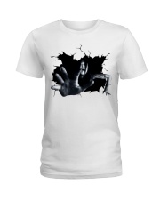 Sticker - Ghost - Crack Ladies T-Shirt tile