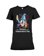 Beer Gnome - Happy Independence Day Premium Fit Ladies Tee tile