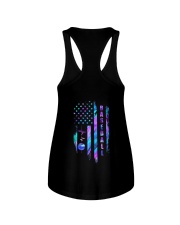 Baseball Flag 2 Sides Ladies Flowy Tank tile