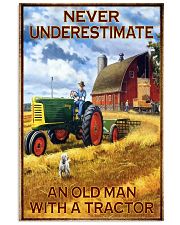 Tractor Farmer Never Underestimate 11x17 Poster front