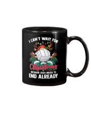 Volleyball - I Can't Wait For Christmas Mug tile
